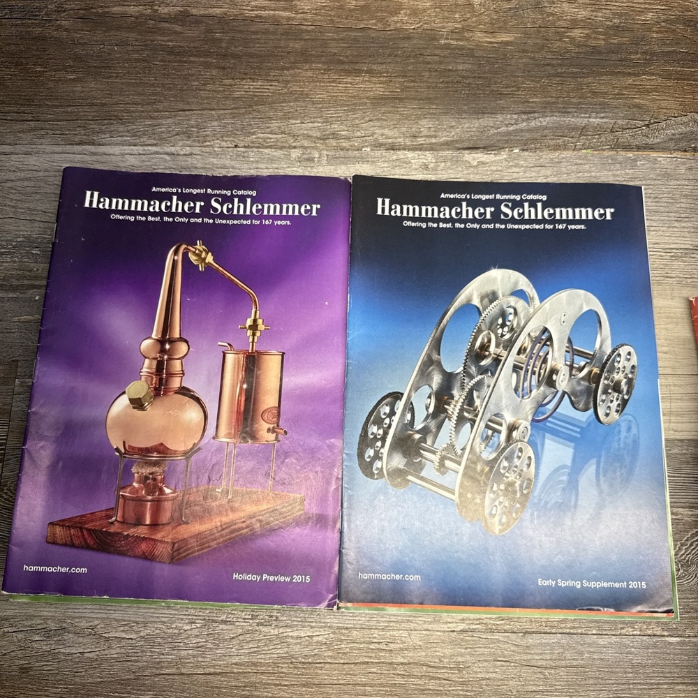 Hammacher Schlemmer Catalogs Lot Of 16 2015 Toys Gifts Mail Order - Picture 4 of 16